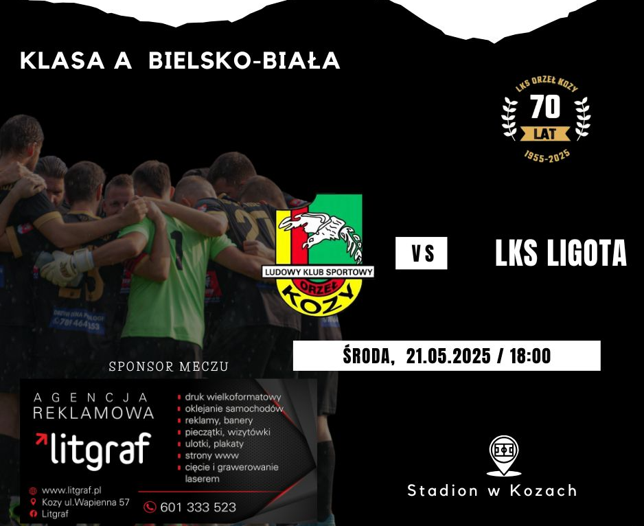 14 (przełożona) kolejka bielskiej A-klasy
